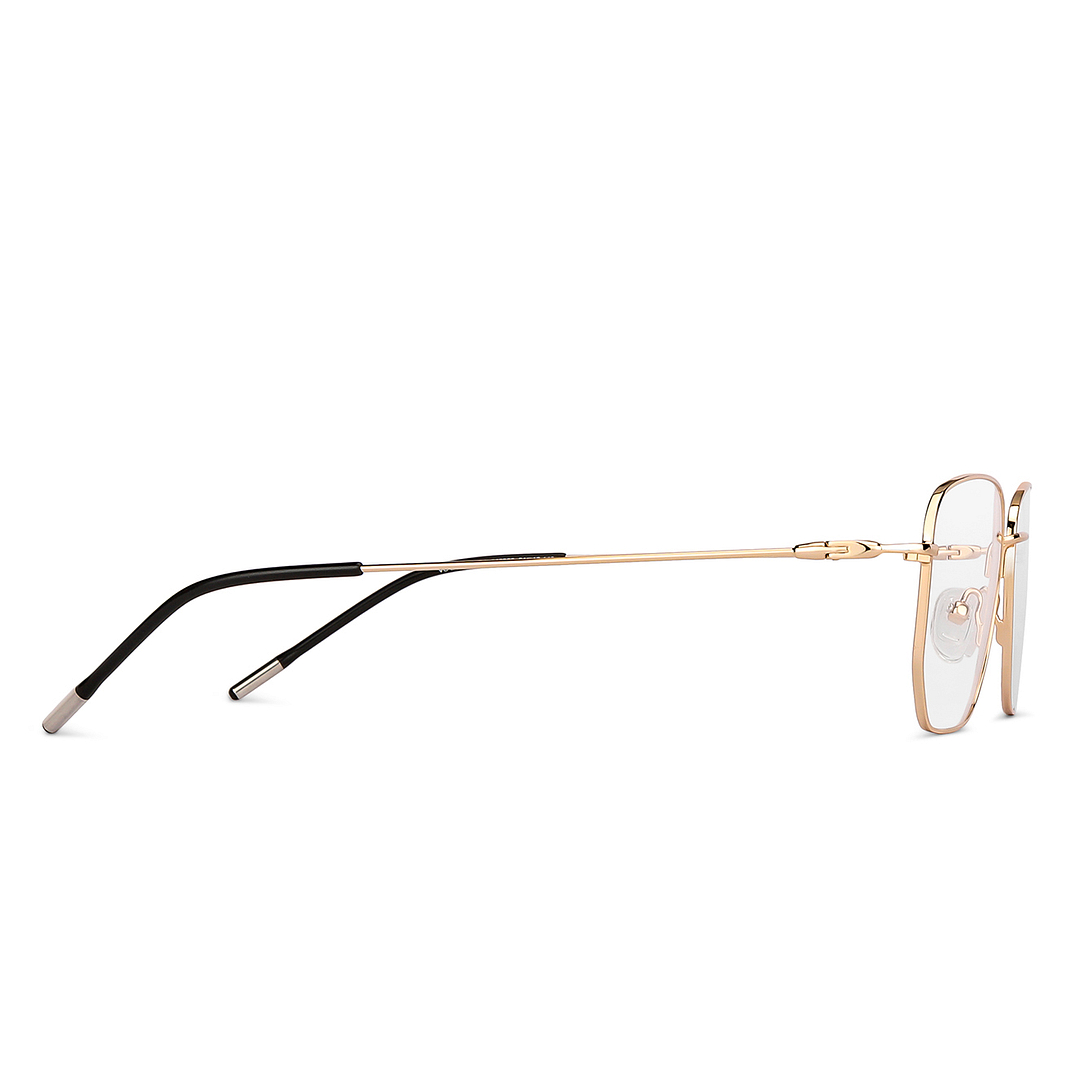 Vincent Chase Online Gold Full Rim Geometric left side