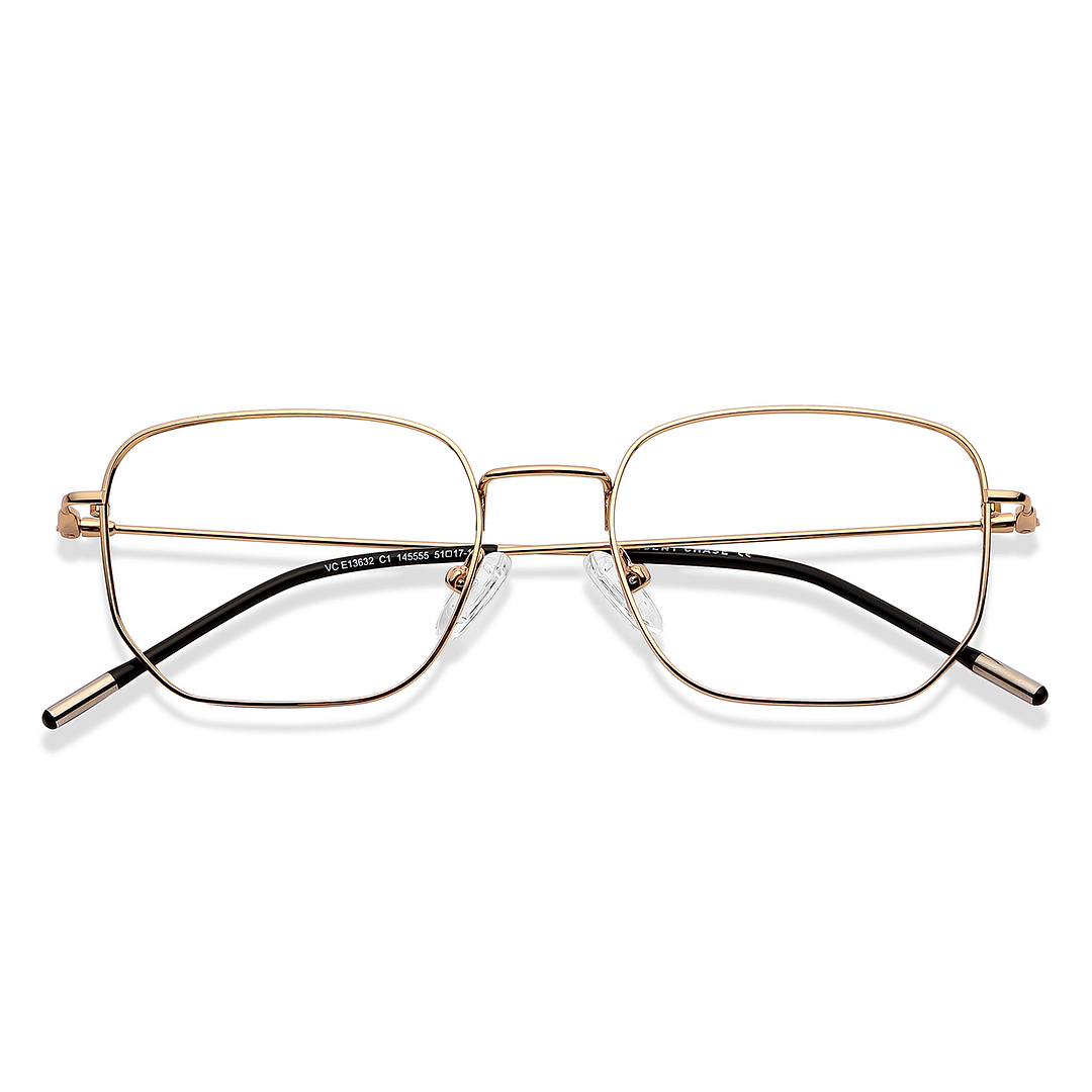 Vincent Chase Online Gold Full Rim Geometric left side