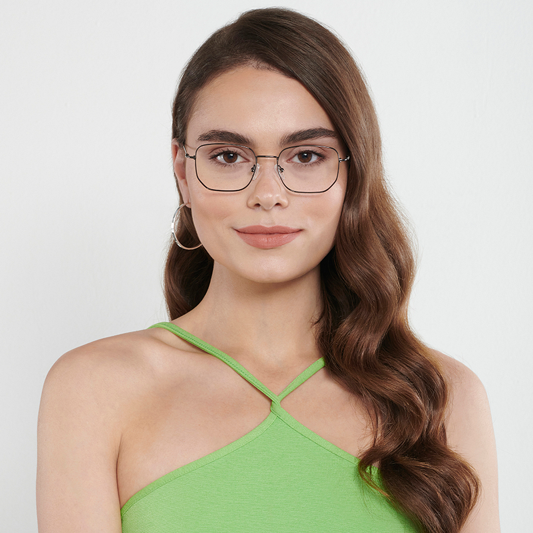 Vincent Chase Online Mid Gunmetal Full Rim Geometric right side