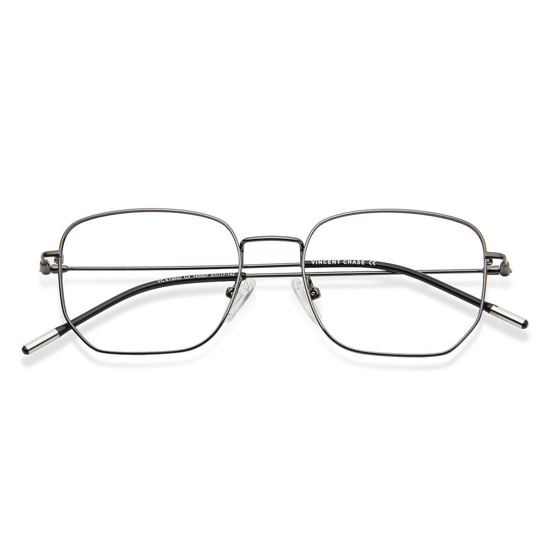 Vincent Chase Online Mid Gunmetal Full Rim Geometric right side