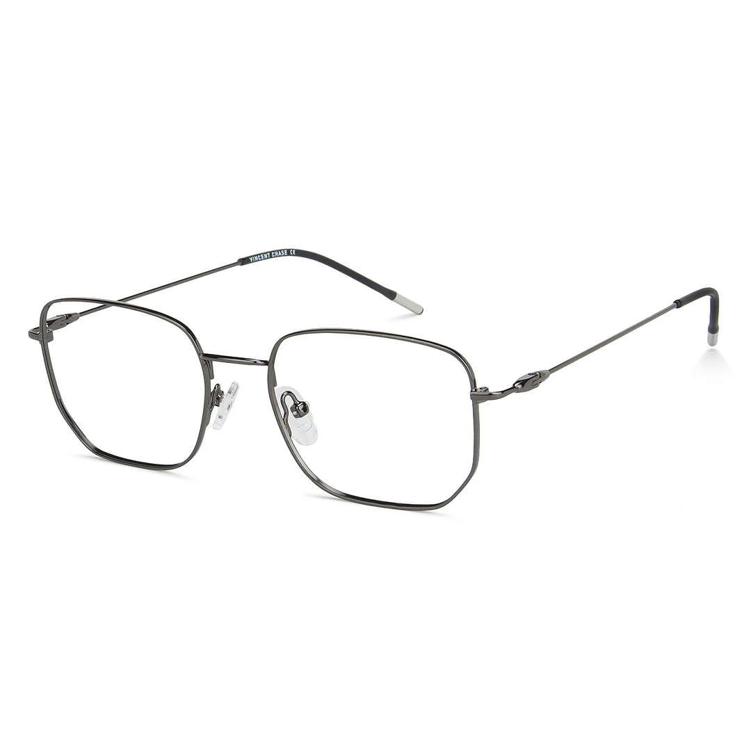 Vincent Chase Online Mid Gunmetal Full Rim Geometric right side