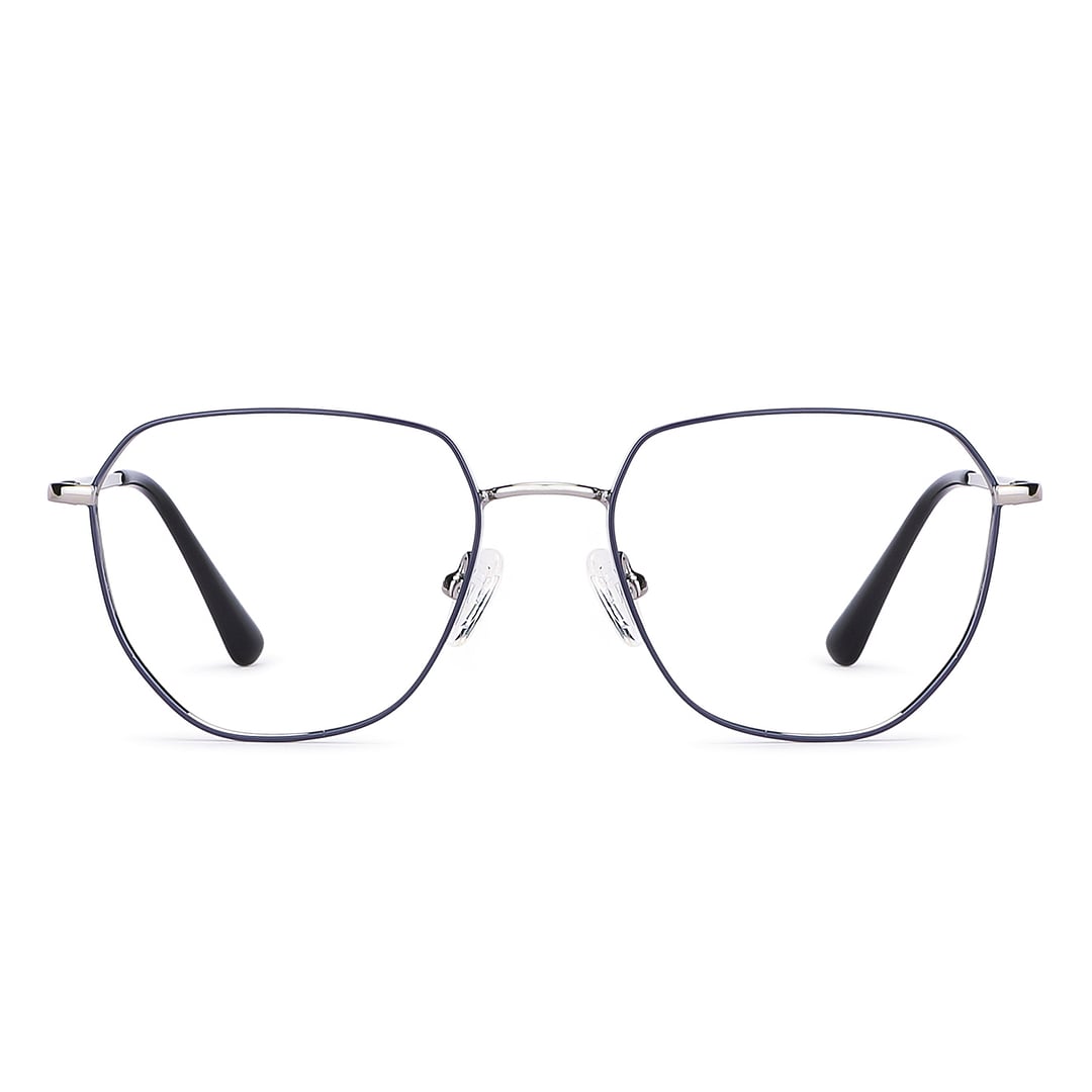 Vincent Chase Online Sky Blue Full Rim Geometric left side