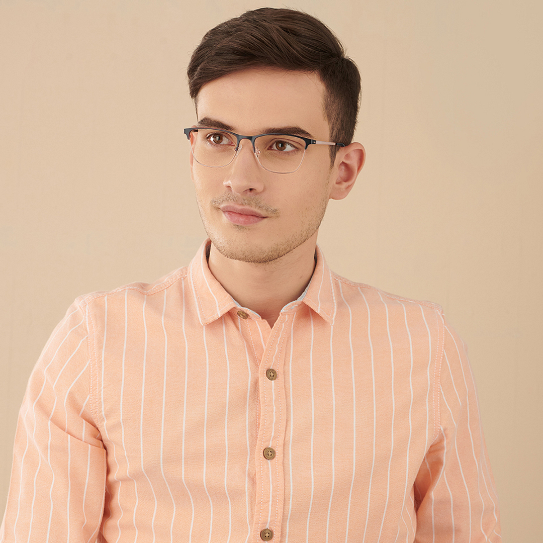 Vincent Chase Online Black Full Rim Square left side