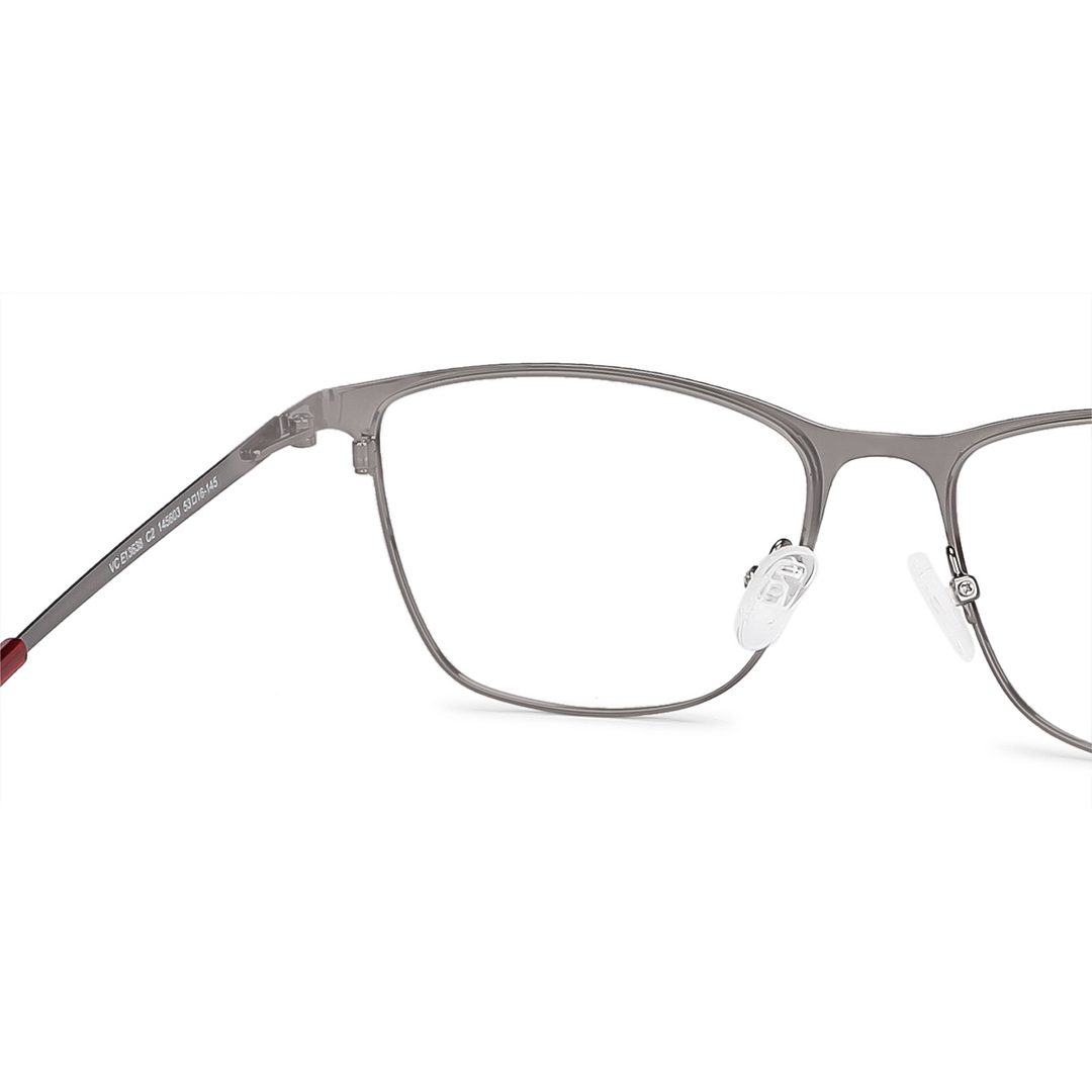 Vincent Chase Online Mid Gunmetal Full Rim Square left side