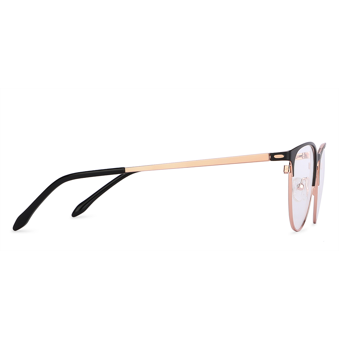 Vincent Chase Online Black Full Rim Cat Eye left side
