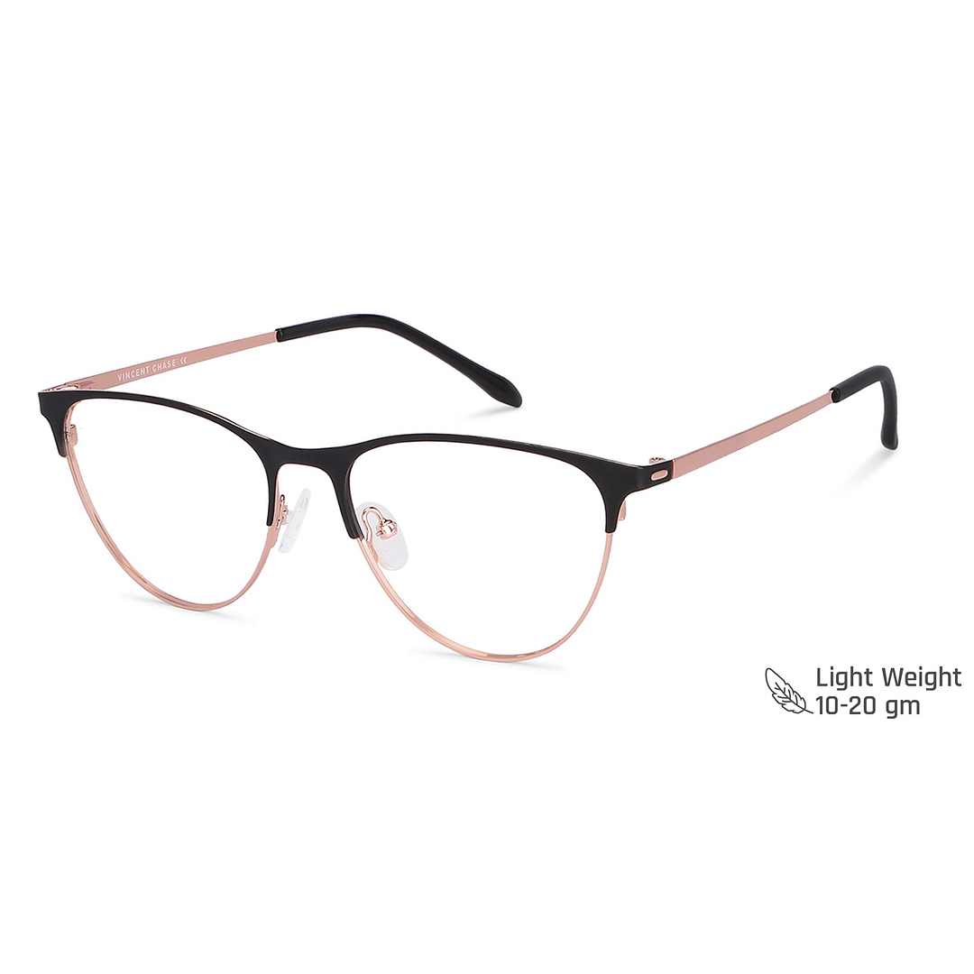 Vincent Chase Online Black Full Rim Cat Eye right side