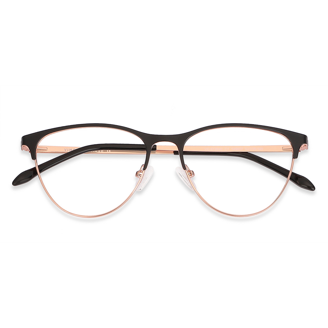 Vincent Chase Online Black Full Rim Cat Eye left side