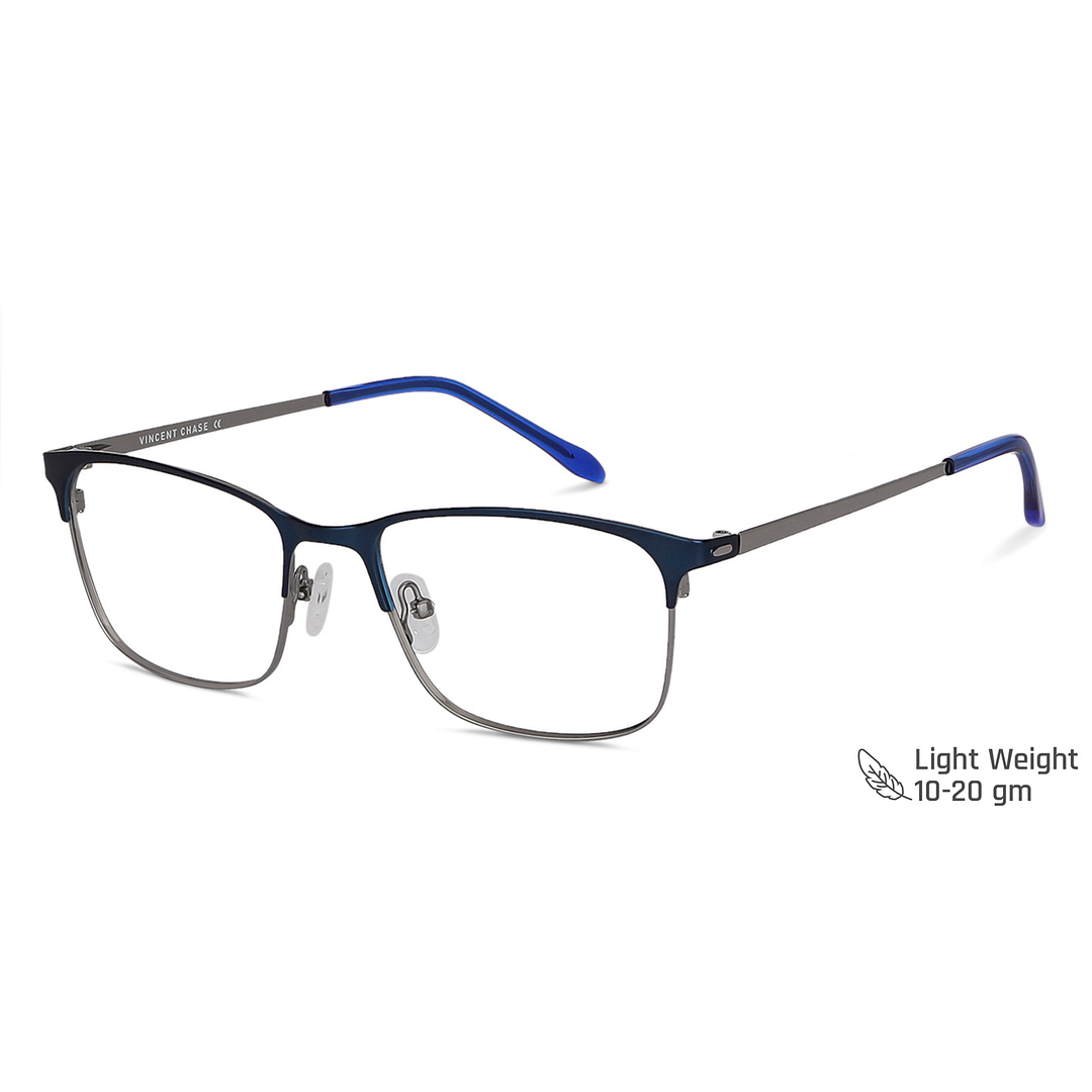 Vincent Chase Online Silver Full Rim Square right side