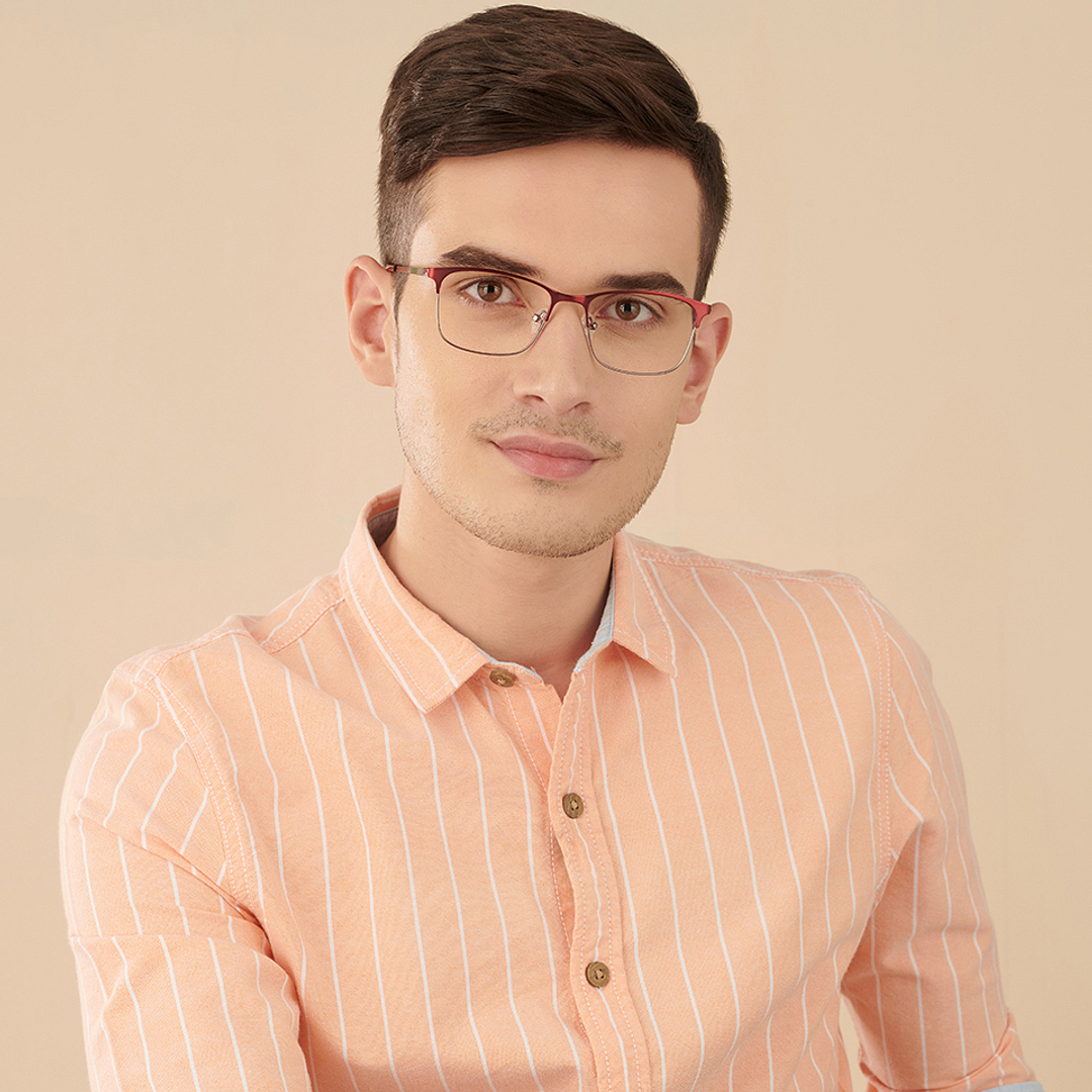 Vincent Chase Online Mid Gunmetal Full Rim Square right side