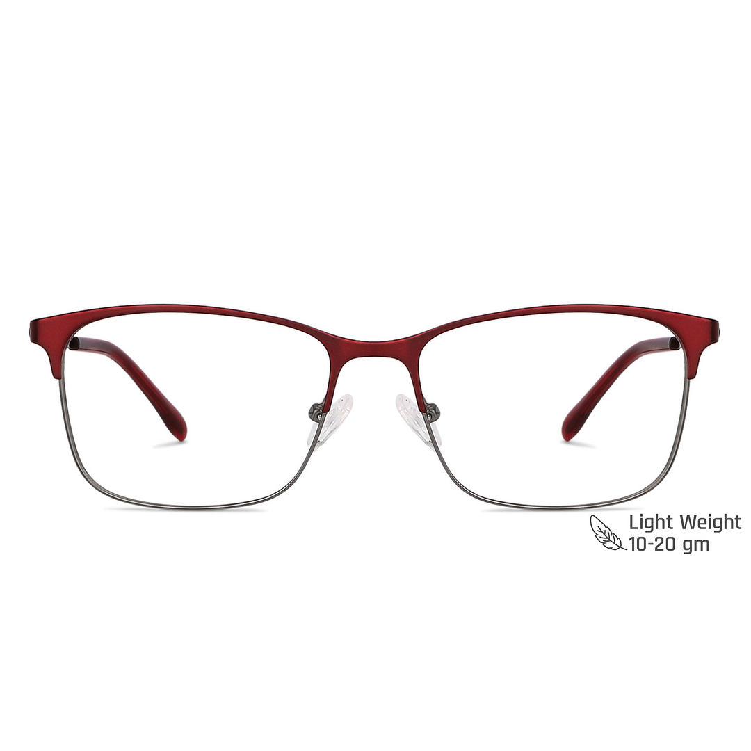 Vincent Chase Online Mid Gunmetal Full Rim Square left side