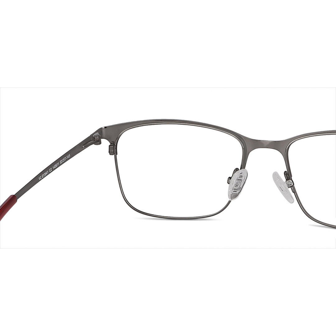 Vincent Chase Online Mid Gunmetal Full Rim Square right side