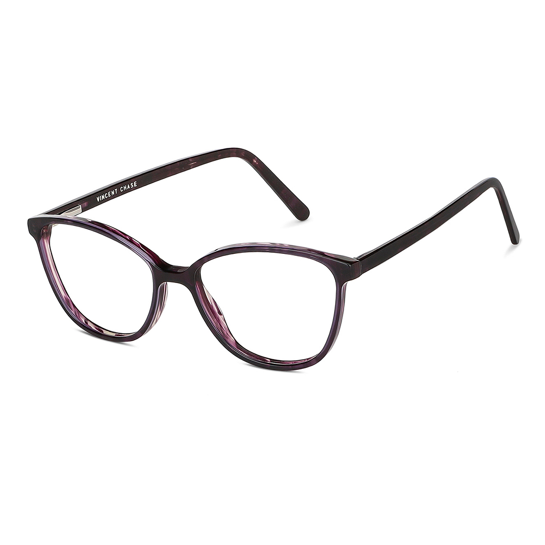 Vincent Chase Online Purple Full Rim Cat Eye right side
