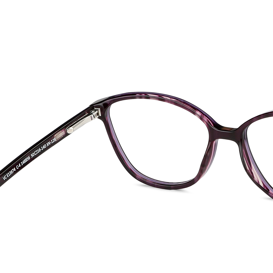 Vincent Chase Online Purple Full Rim Cat Eye right side