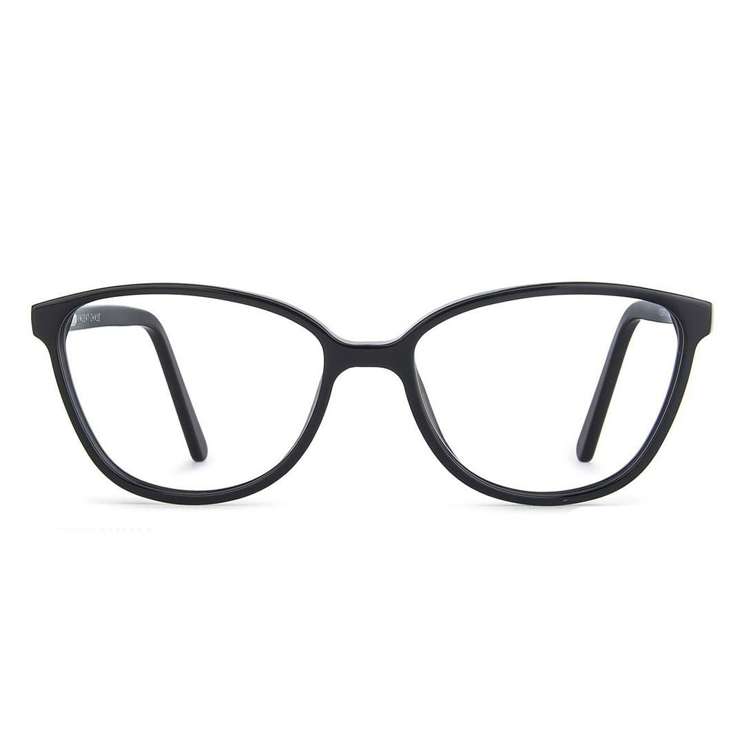 Vincent Chase Online Black Full Rim Cat Eye left side