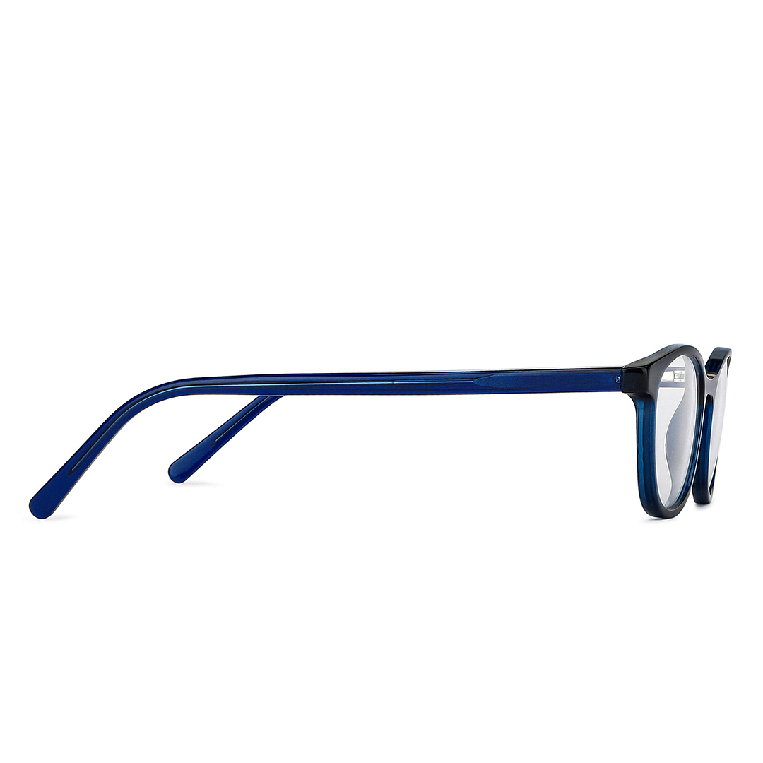 Vincent Chase Online Sky Blue Full Rim Rectangle left side
