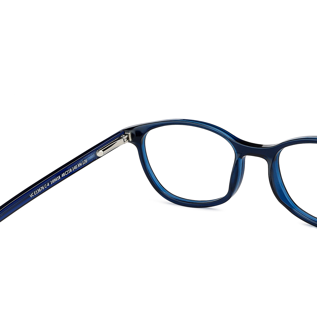 Vincent Chase Online Sky Blue Full Rim Rectangle right side