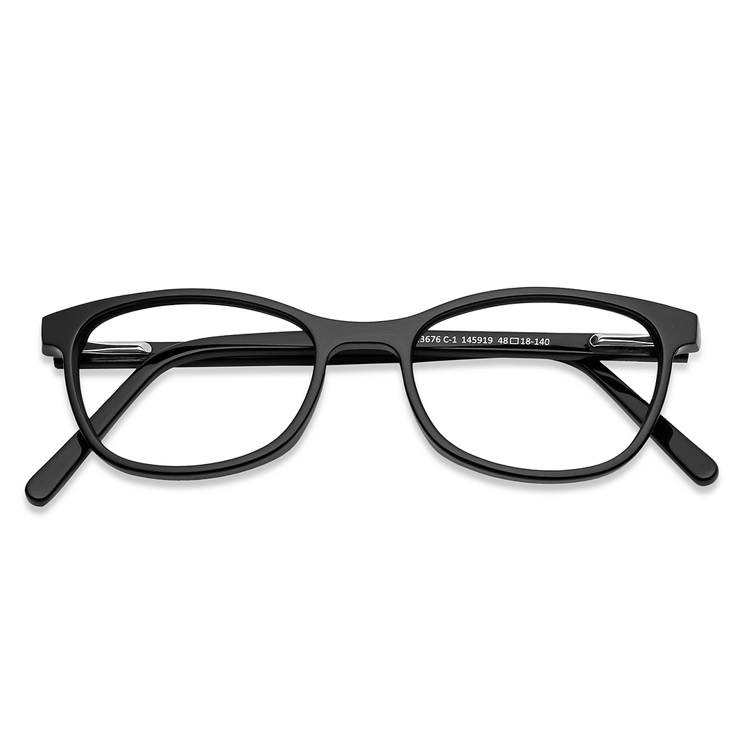 Vincent Chase Online Black Full Rim Rectangle left side