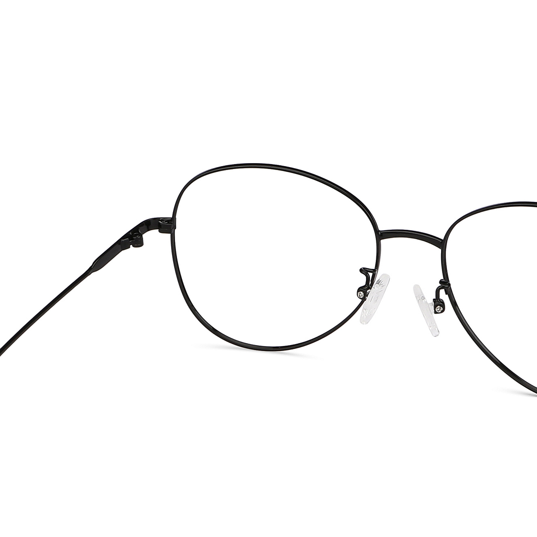 Vincent Chase Online Black Full Rim Round right side