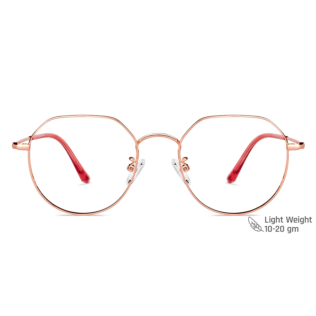 Vincent Chase Online Gold Full Rim Geometric right side