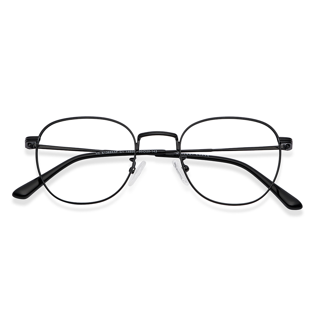 Vincent Chase Online Black Full Rim Round left side