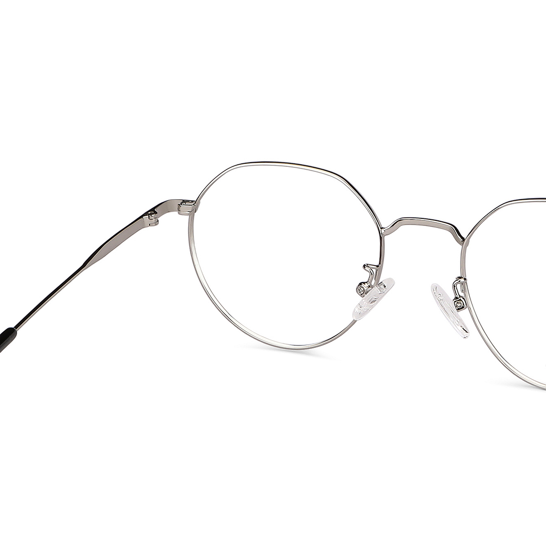 Vincent Chase Online Silver Full Rim Round right side