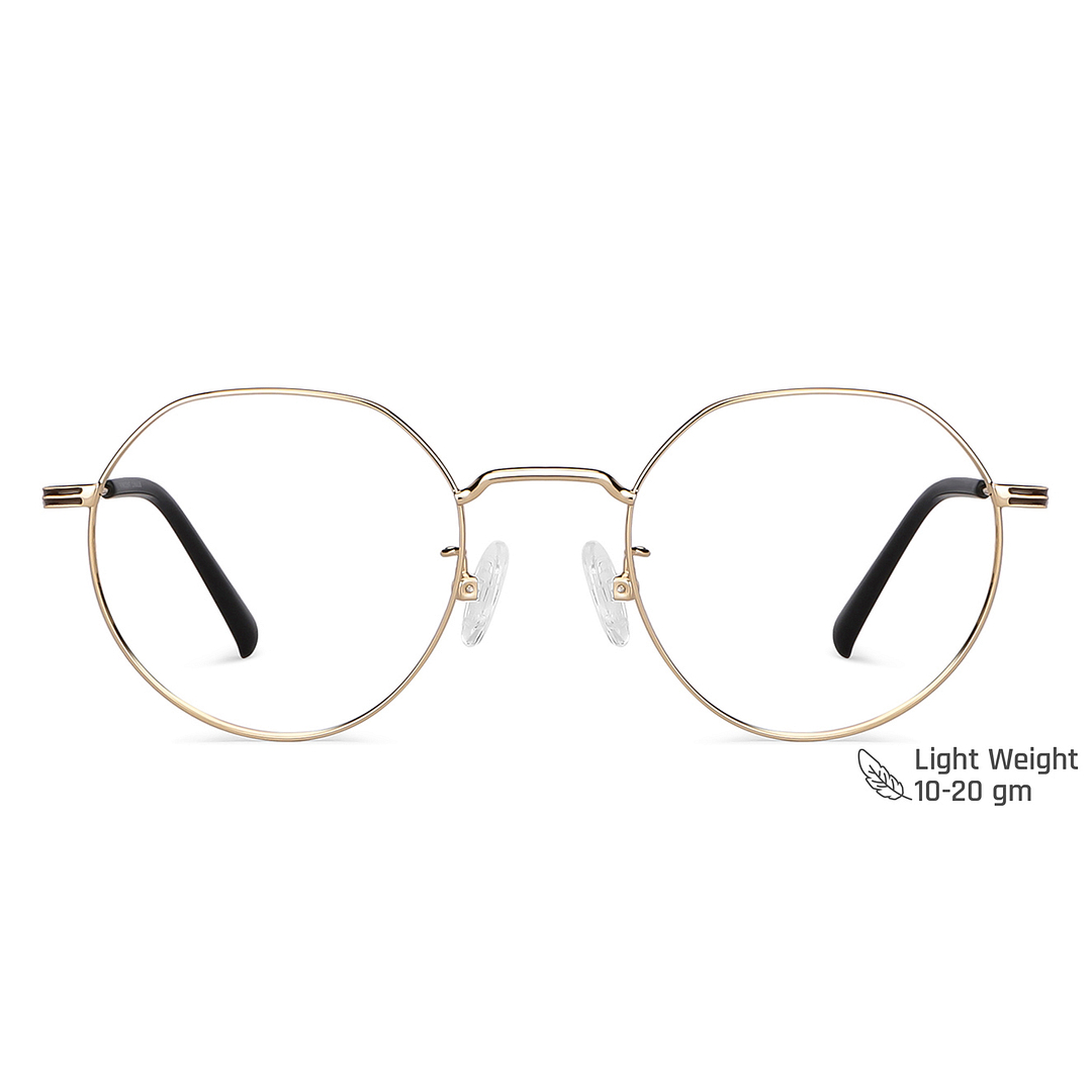 Vincent Chase Online Gold Full Rim Round right side