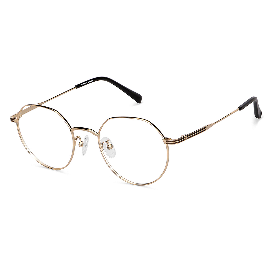Vincent Chase Online Gold Full Rim Round right side