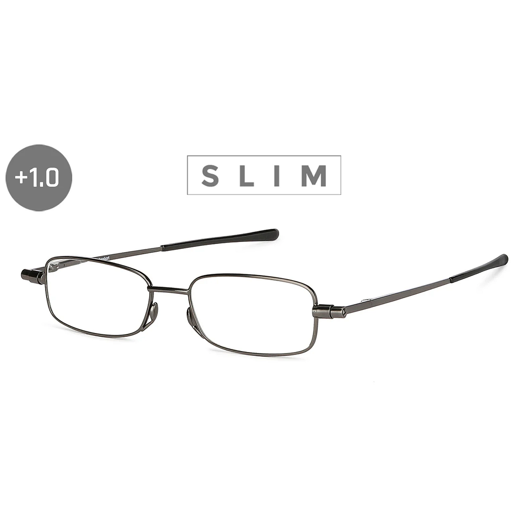 Lenskart READERS Gunmetal Dark Gunmetal Full Rim Rectangle Lenskart READERS LK E13690 Only for 1 Prefitted Powers right side