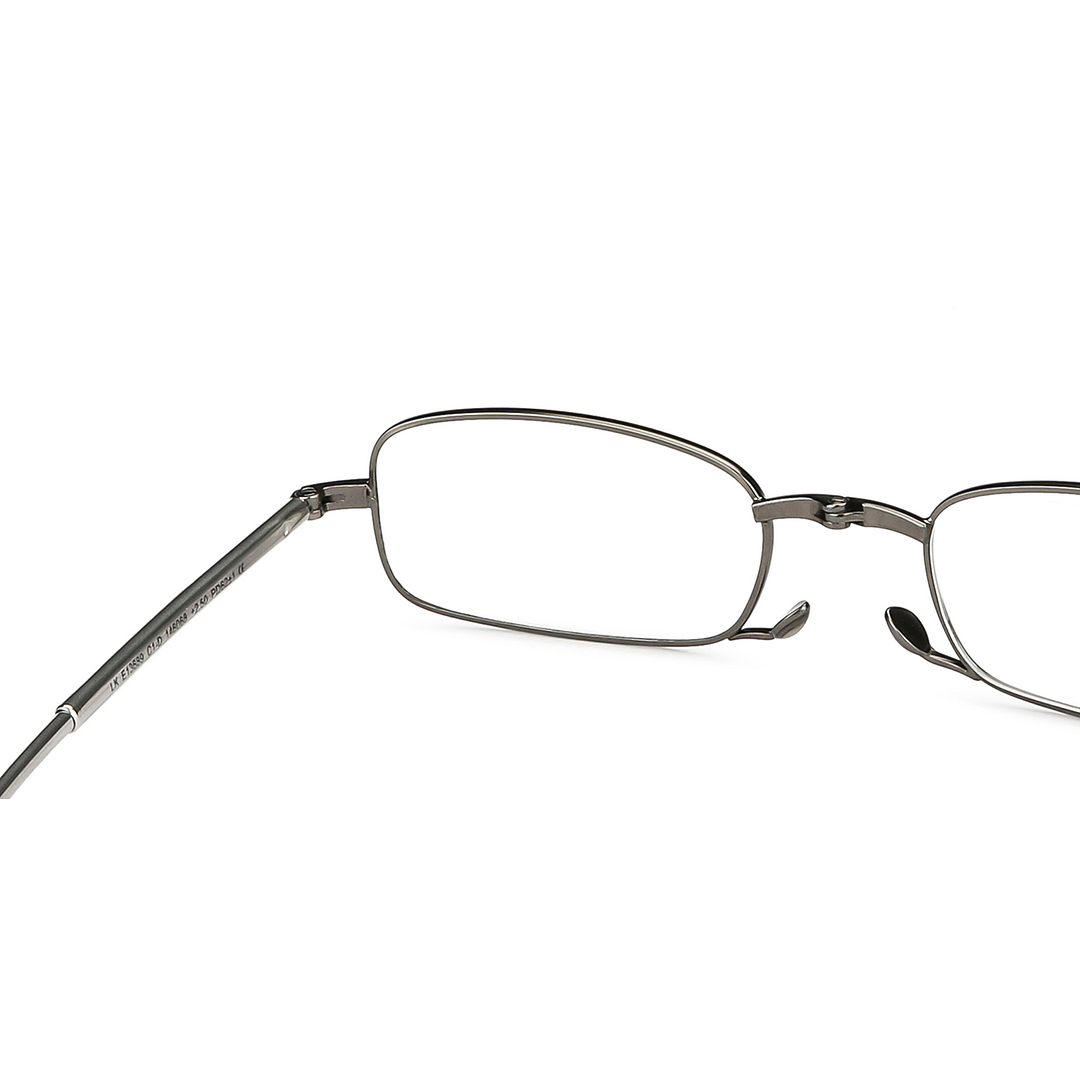 LENSKART PREMIUM READERS Gunmetal Black Full Rim Rectangle LENSKART PREMIUM READERS LK E13689 Only for 1 Prefitted Powers right side