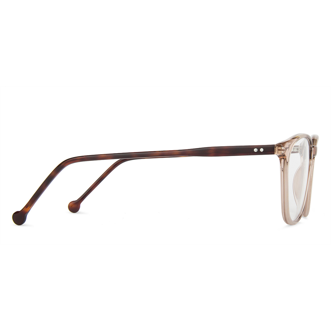 Vincent Chase Online Brown Transparent Full Rim Round left side
