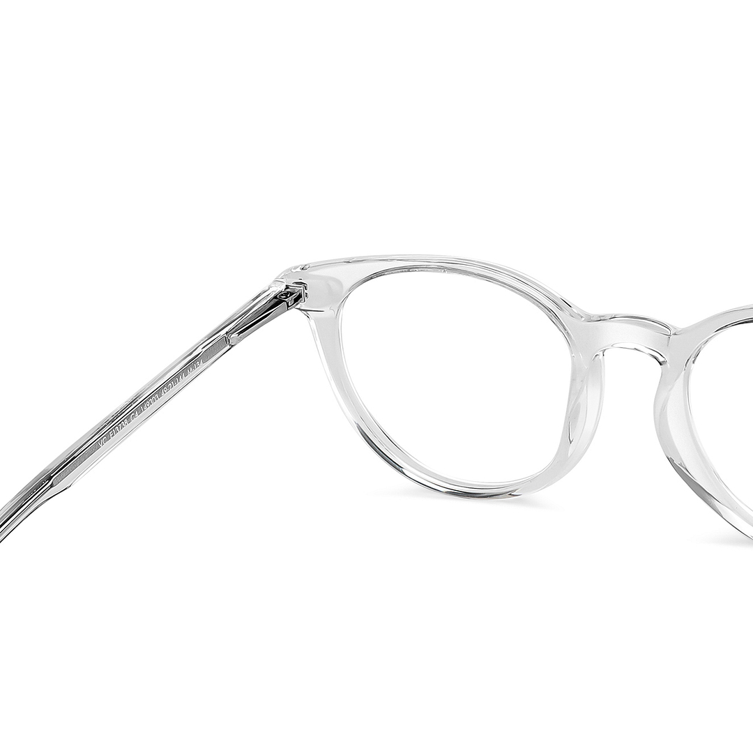 Vincent Chase Online Crystal Transparent Full Rim Cat Eye right side