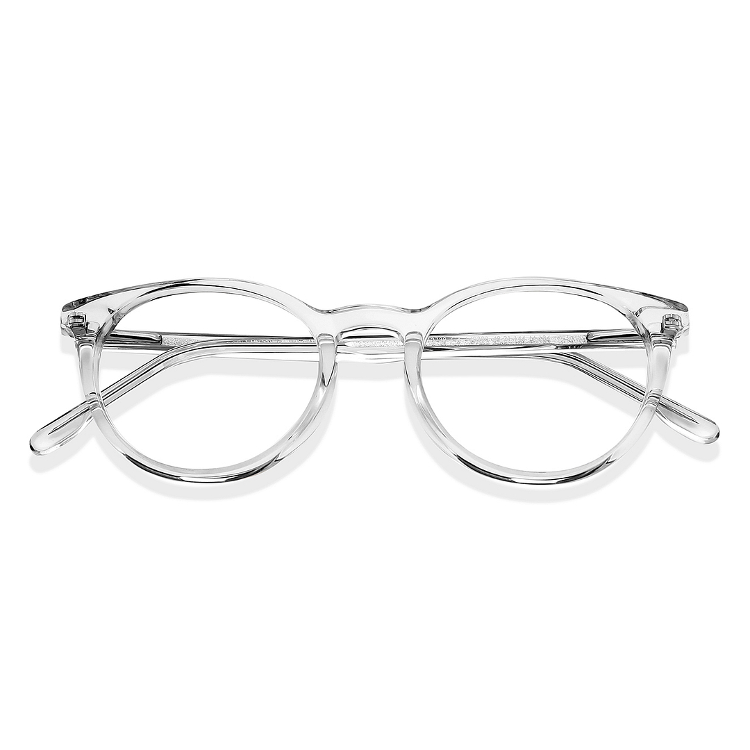 Vincent Chase Online Crystal Transparent Full Rim Cat Eye left side