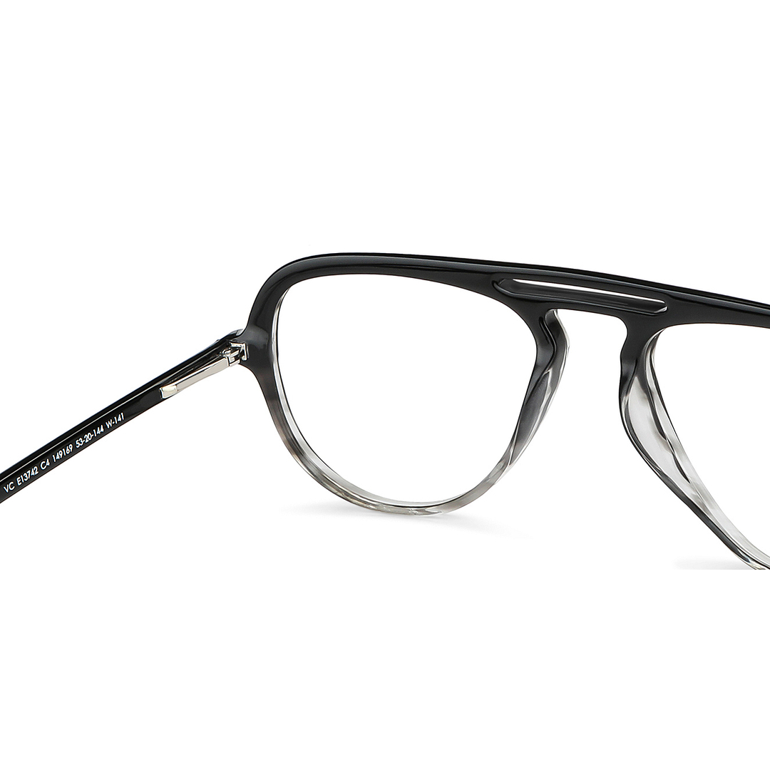 Vincent Chase Online Black Full Rim Aviator right side