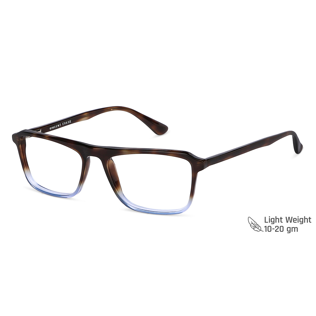 Vincent Chase Online Brown Transparent Full Rim Rectangle right side