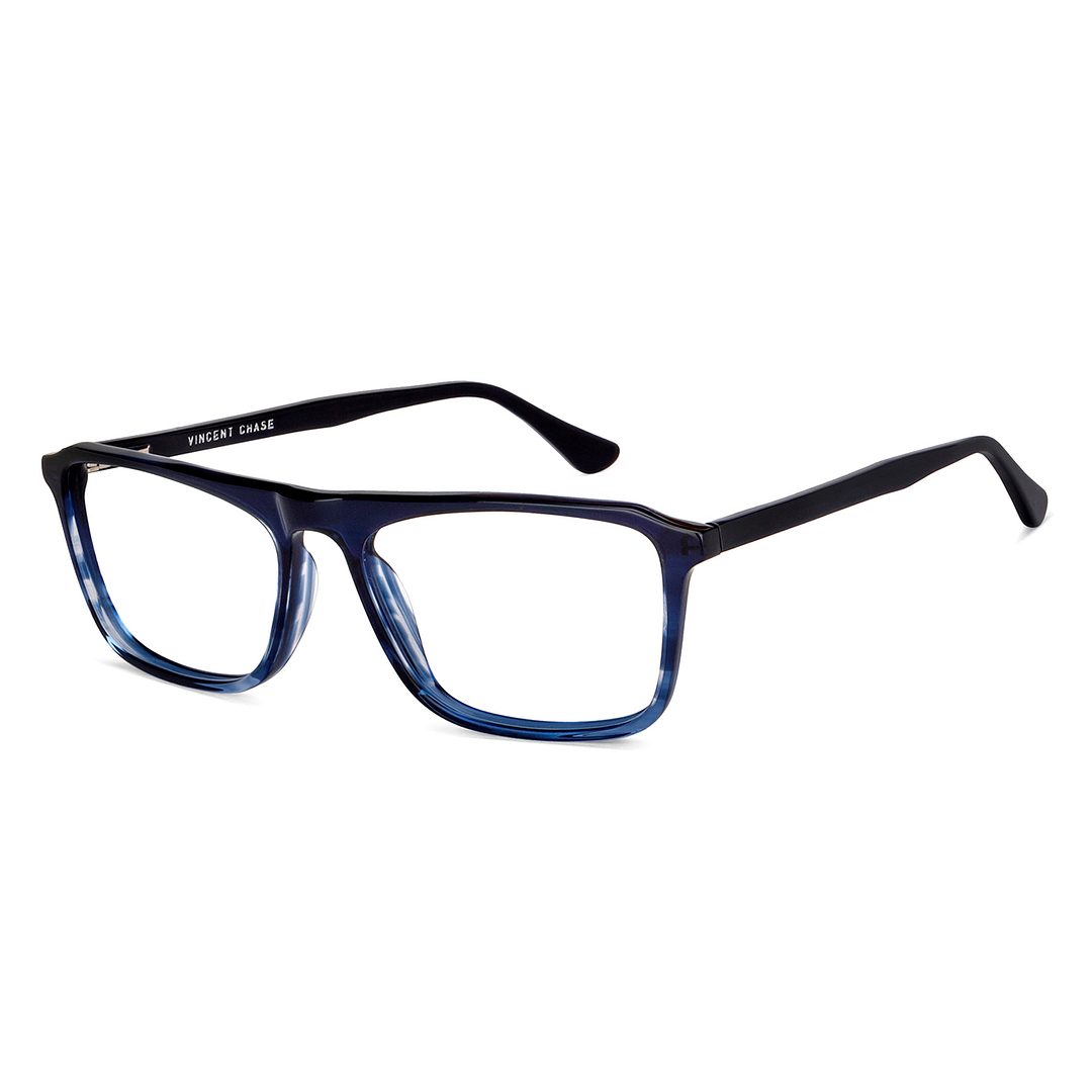 Vincent Chase Online Sky Blue Full Rim Rectangle right side