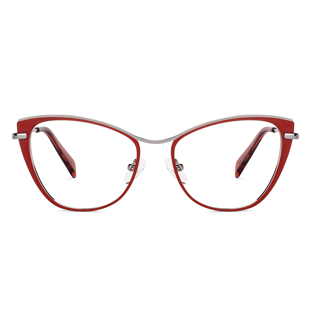 Vincent Chase Online Mid Gunmetal Full Rim Cat Eye left side