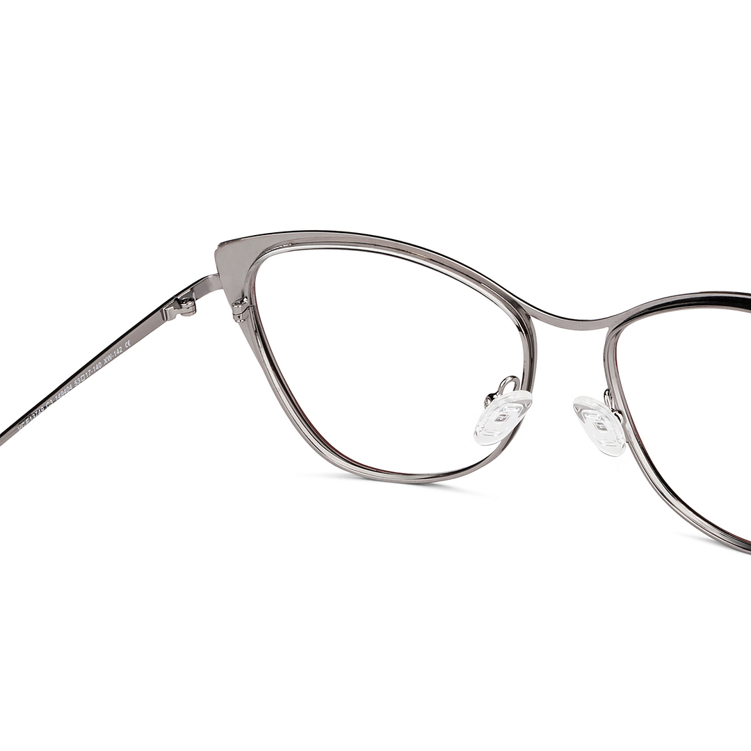 Vincent Chase Online Mid Gunmetal Full Rim Cat Eye right side