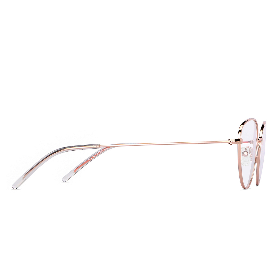 Vincent Chase Online Rose Gold Full Rim Cat Eye left side