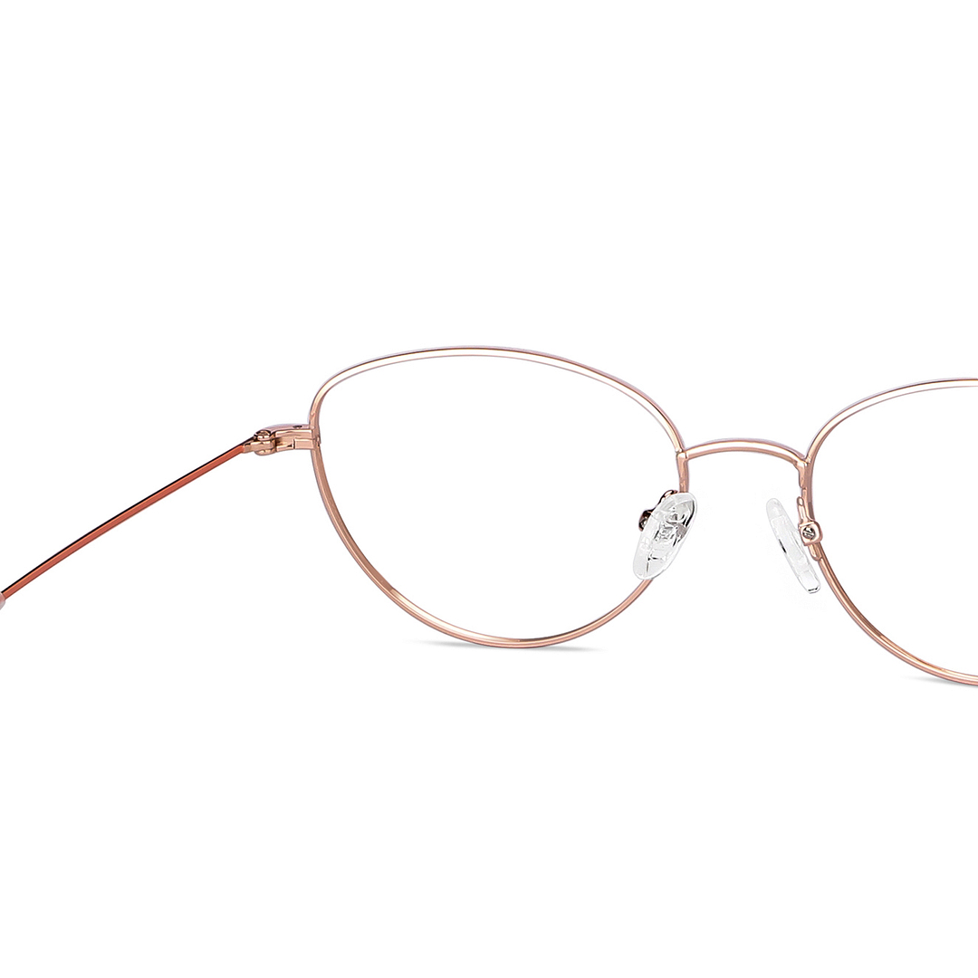Vincent Chase Online Rose Gold Full Rim Cat Eye right side
