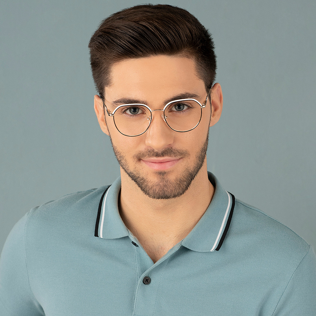 Vincent Chase Online Black Full Rim Geometric right side