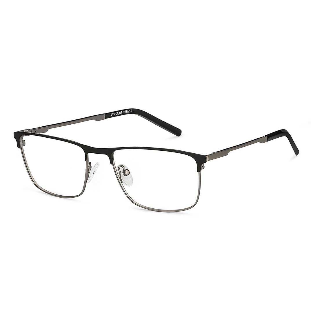 Vincent Chase Black Full Rim Rectangle right side