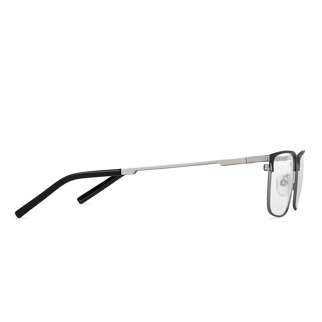 Vincent Chase Black Full Rim Rectangle left side