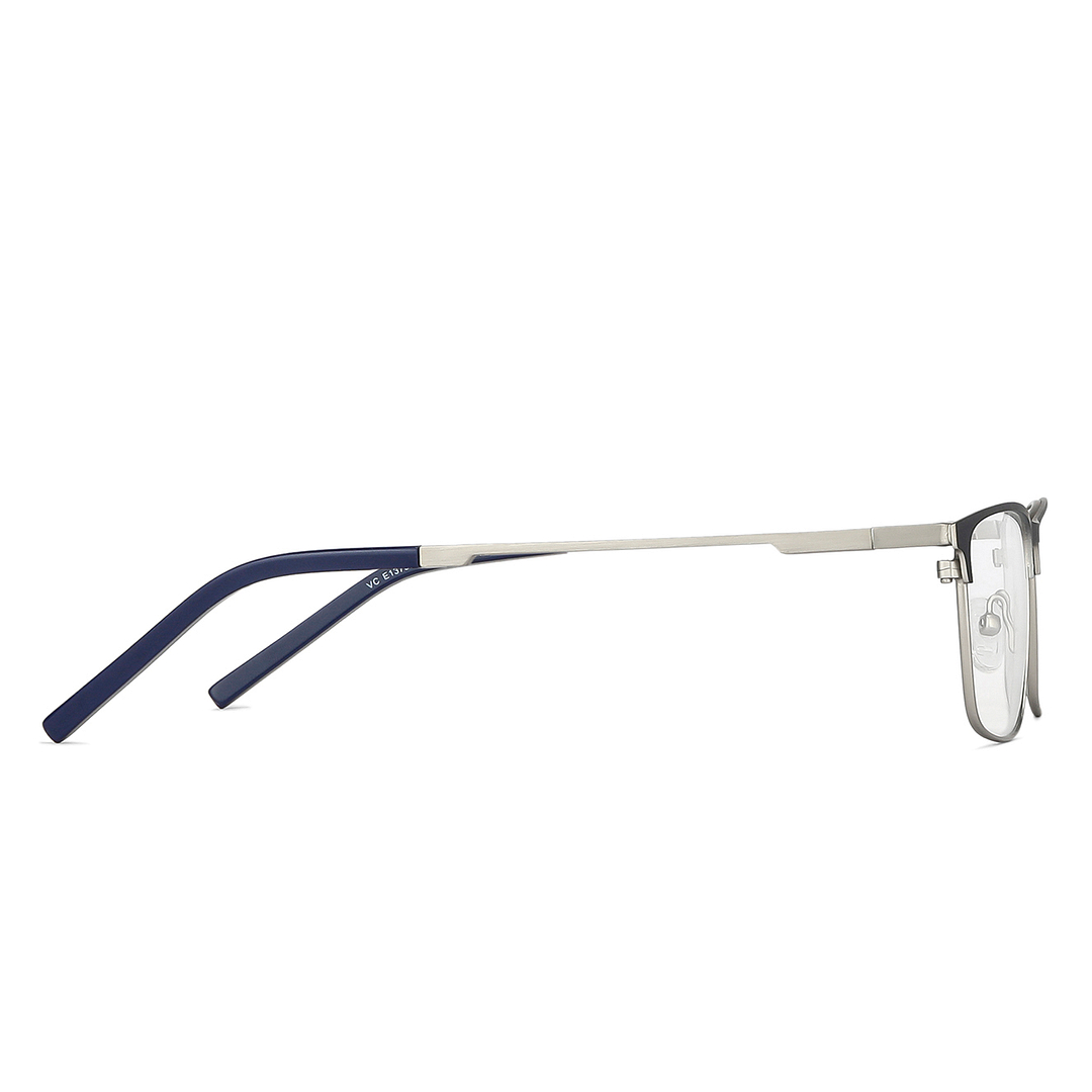 Vincent Chase Online Silver Full Rim Rectangle left side