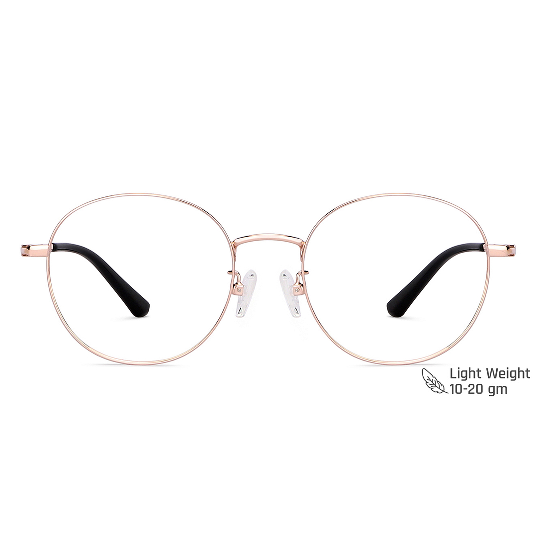 Vincent Chase Online Rose Gold Full Rim Round right side