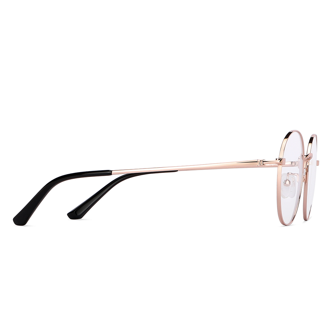 Vincent Chase Online Rose Gold Full Rim Round left side