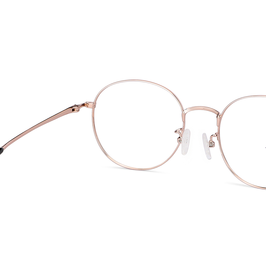 Vincent Chase Online Rose Gold Full Rim Round right side