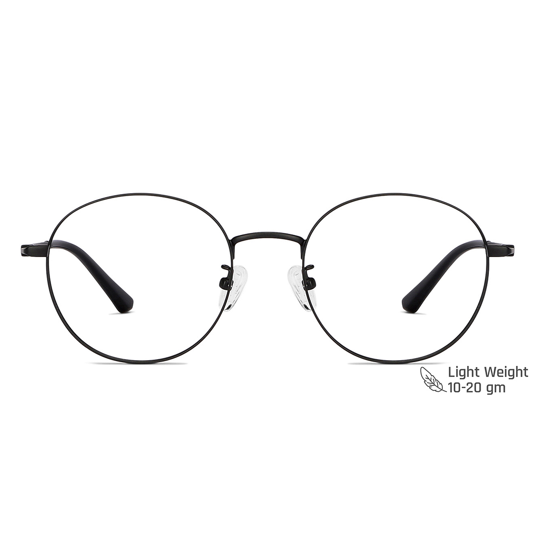 Vincent Chase Online Black Full Rim Round right side