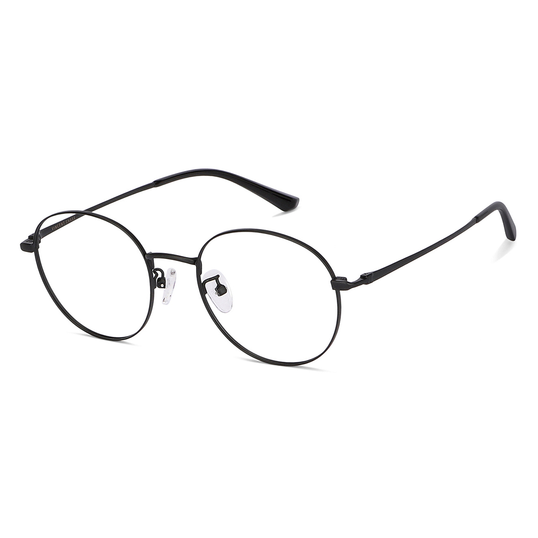 Vincent Chase Online Black Full Rim Round right side