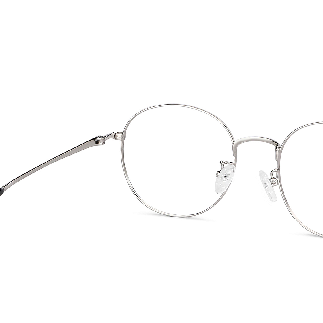 Vincent Chase Online Silver Full Rim Round right side