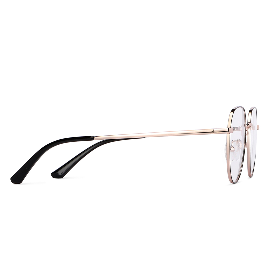 Vincent Chase Online Black Full Rim Round left side